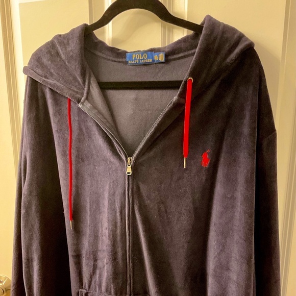 Polo Ralph Lauren Tops - Polo/Ralph Lauren Velour Sweatshirt